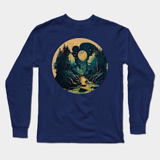 Paper Moon Long Sleeve T-Shirt